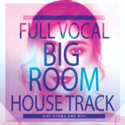 Full Vocal Big Room House Track WAV MIDI