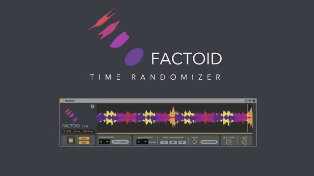 Factoid v. 1.1 for Max 4 Live 