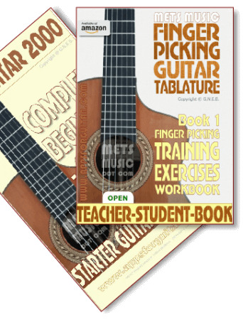 Finger Picking Guitar Tablature Book 1: Finger Picking Training Exercises Workbook PDF