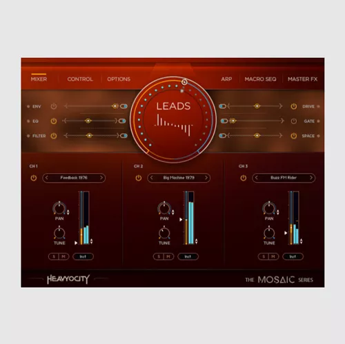 Mosaic Leads Kontakt Library