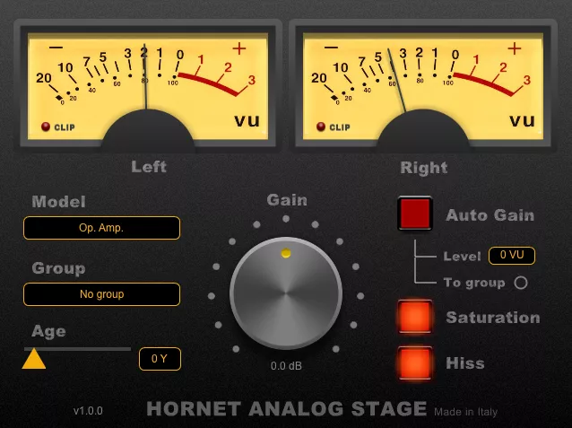 HoRNet AnalogStage V1.2.0 WIN MacOS