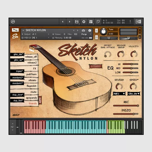 Sketch Samples Sketch Nylon KONTAKT