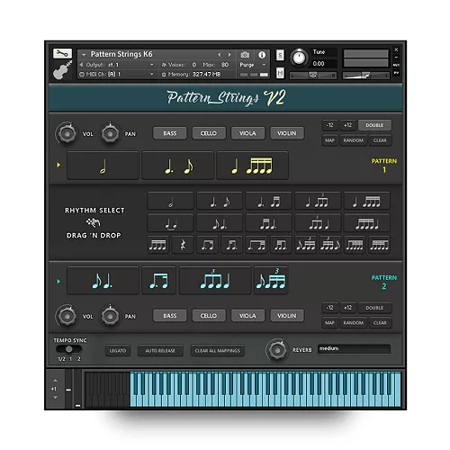 Ben Osterhouse Pattern Strings v2.2 KONTAKT