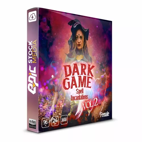 Epic Stock Media Dark Game Spell Incantation Voices - Female Vol 2 WAV