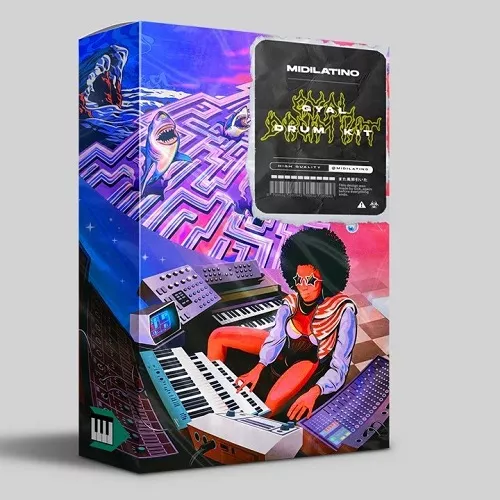 Midilatino AFROBEAT Drum Kit WAV