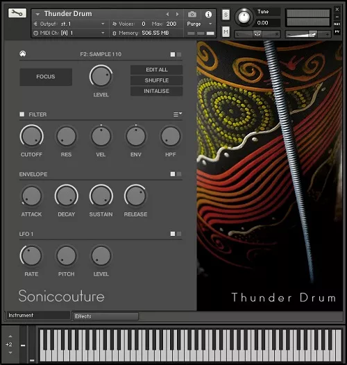 SonicCouture Thunder Drum 2 KONTAKT