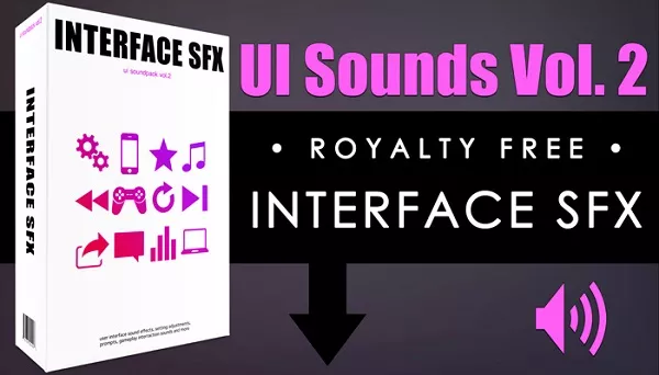 GameDev Market INTERFACE SFX Vol.2 WAV