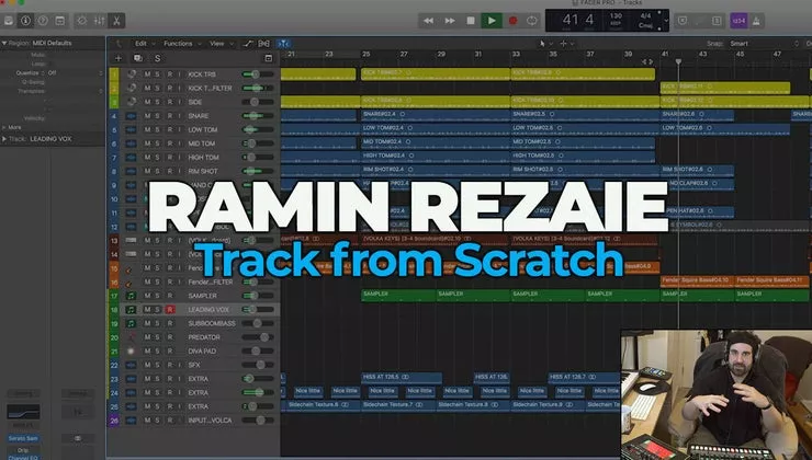Ramin Rezaie Track from Scratch TUTORIAL
