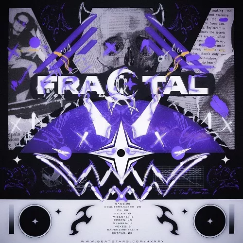 HXNRY Fractal Drum Kit WAV FST