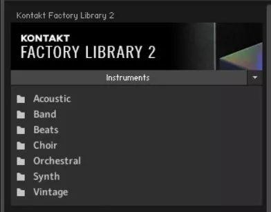 NI Kontakt Factory Library 2