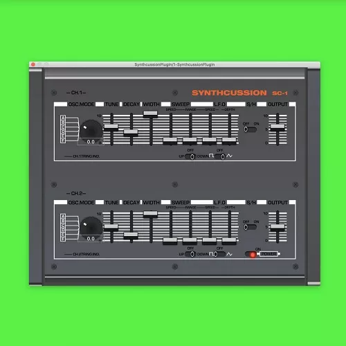 Soft Computing Synthcussion Softsynth