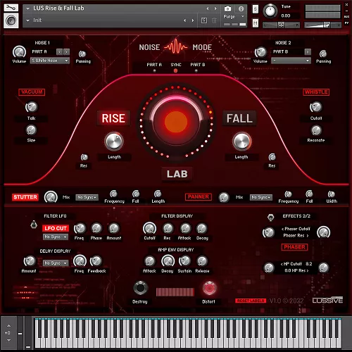 Lussive Audio Rise & Fall Lab v1.0 KONTAKT