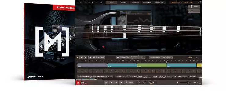 Toontrack Progressive Metal EBX