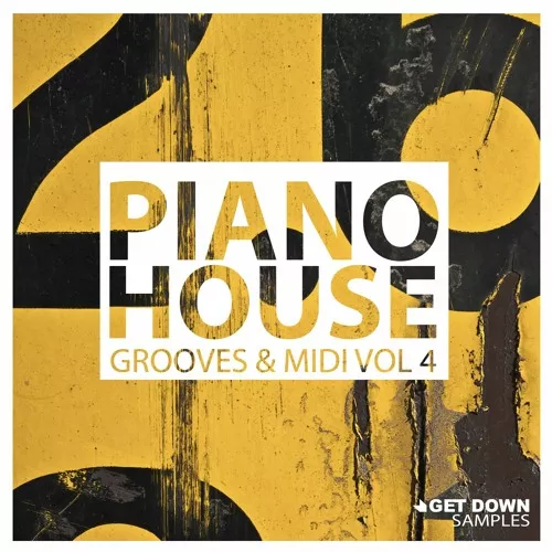 Get Down Samples Piano House Grooves Vol.4 [WAV MIDI]