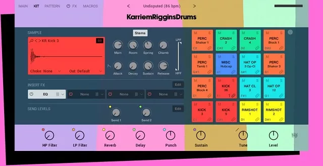 NI Karriem Riggins Drums Library (Play Series) [KONTAKT]