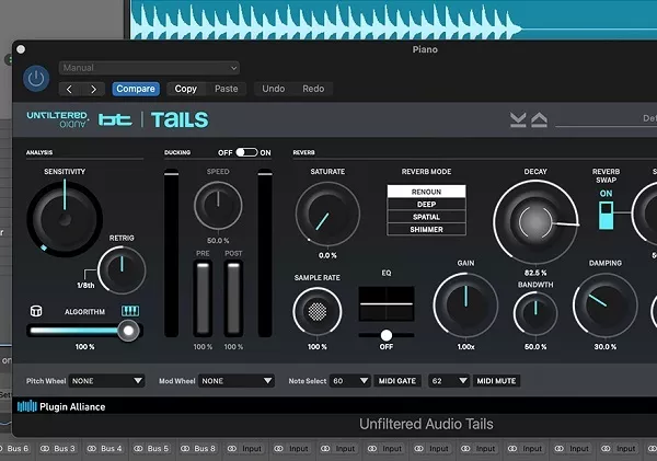 Unfiltered Audio Tails