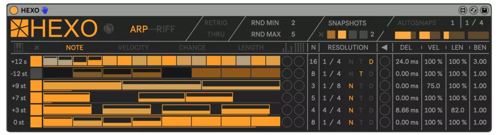 M4L K-Devices HEXO v1.2.1 (Ableton AMDX) [Max4Live]