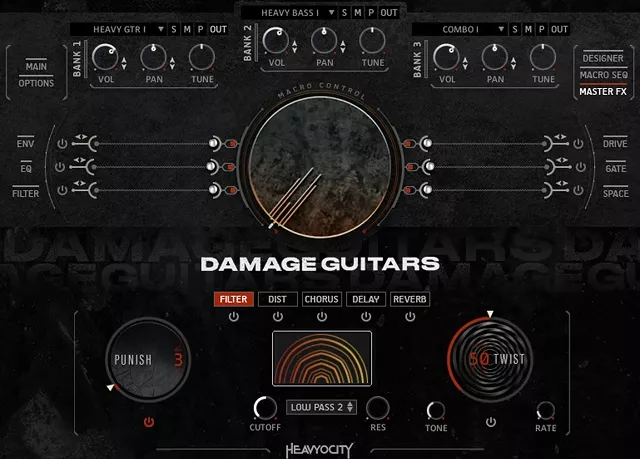 Heavyocity Damage Guitars [KONTAKT]