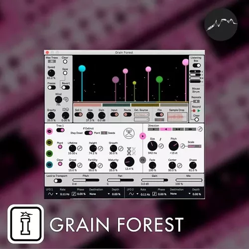 Isotonik Studios Grain Forest v1.0.0 by Dillon Bastan (Max for Live Device) [AMDX]