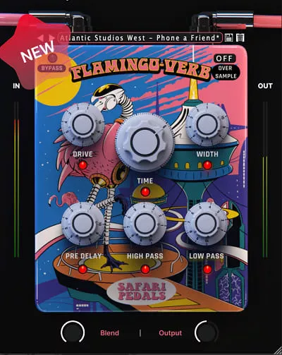 Safari Pedals Flamingo Verb 