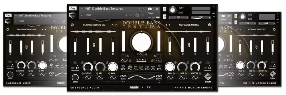 Emergence Audio Double Bass Textures v1.0.1 [KONTAKT]