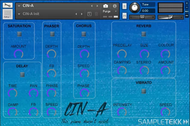 Sampletekk Cin-A Shaped Grand Piano KONTAKT