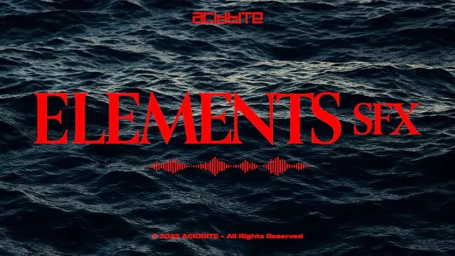 AcidBite Elements SFX WAV