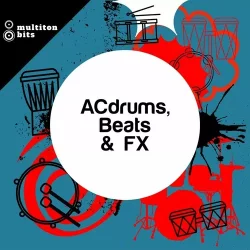 Multiton Bits ACdrums, Beats FX WAV