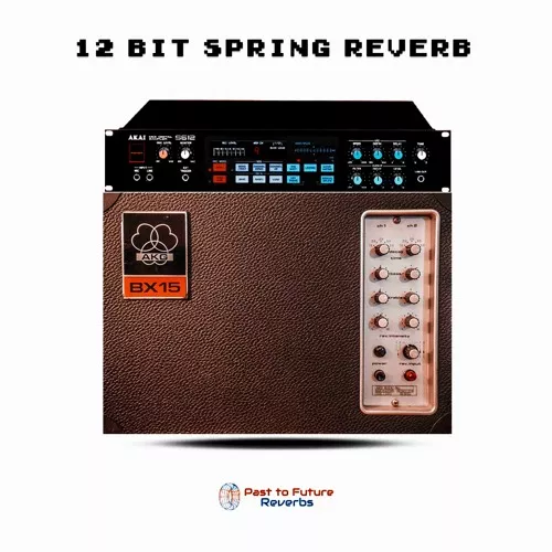 PastToFutureReverbs 12 Bit Spring Reverb AKG BX15 & AKAI S612 Impulse Responses (IRs) [WAV]