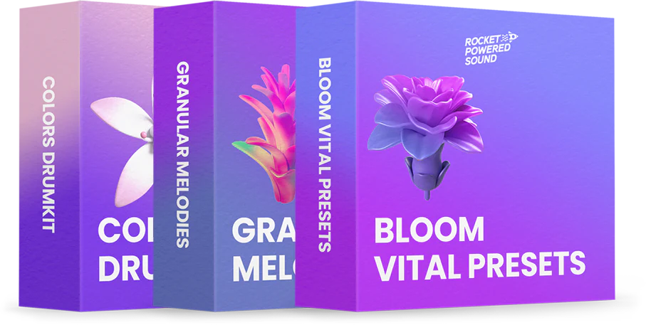 Rocket Powered Sound Future Bundle + Bonuses [WAV MIDI Vital Presets]