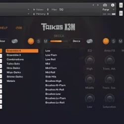 Strezov Sampling Taikos X3M (KONTAKT) Player Edition