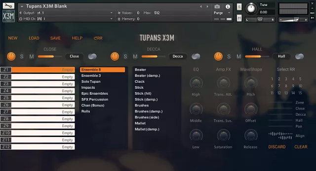 Strezov Sampling Tupans X3M (KONTAKT) Player Edition