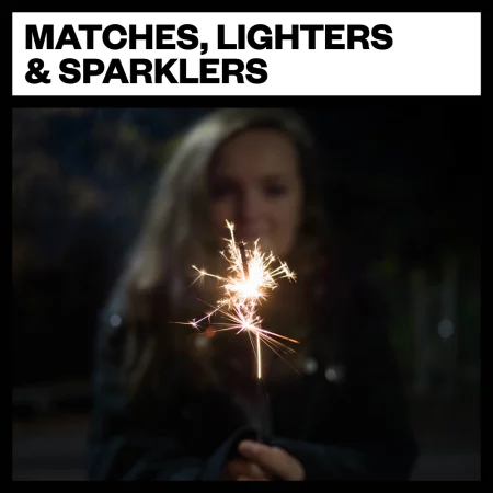 Big Room Sound Matches, Lighters & Sparklers WAV