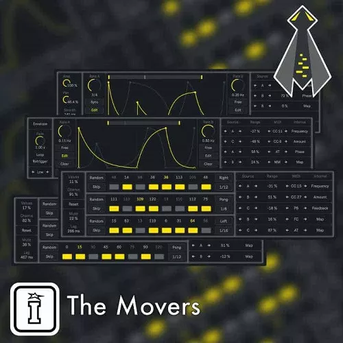 Isotonik Studios The Movers by NOISS COKO v1.0 Ableton MaxForLive Device ALP