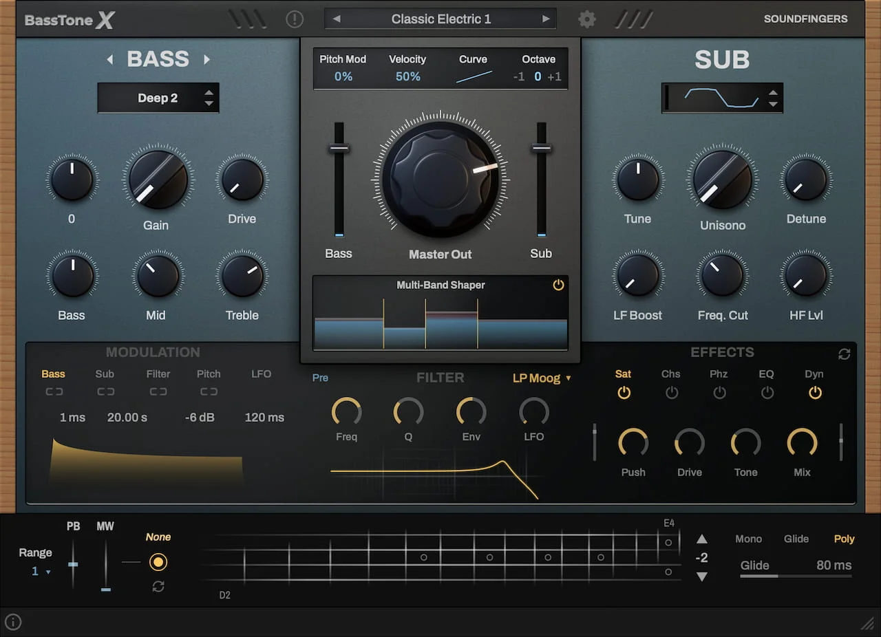SoundFingers BassTone X v1.0.0 [WIN]