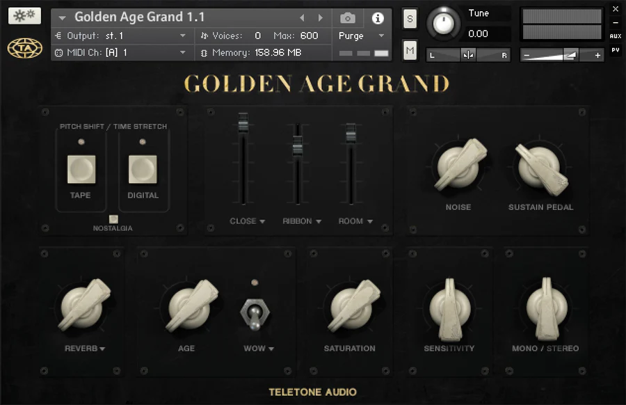 Teletone Audio Golden Age Grand [KONTAKT]