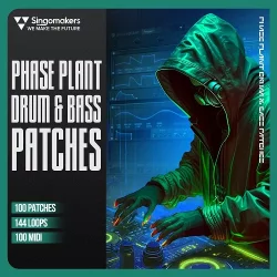Singomakers Phase Plant Drum & Bass Patches WAV PRESETS