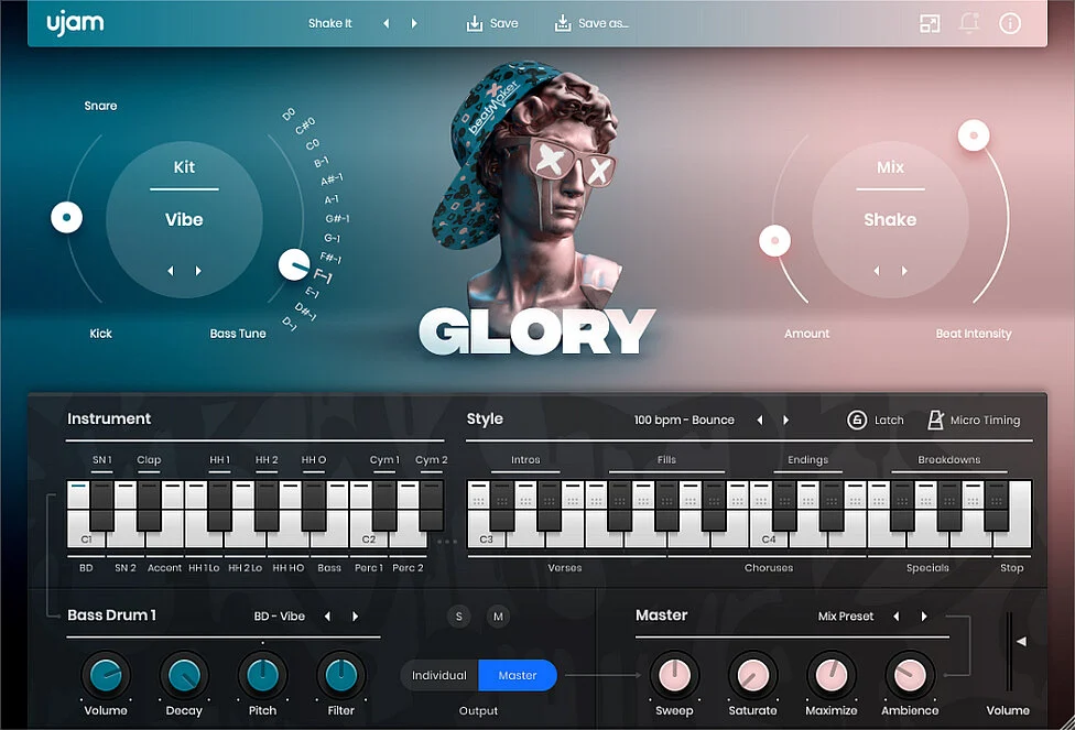 uJAM Beatmaker GLORY 