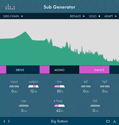 Denise Audio Sub Generator 