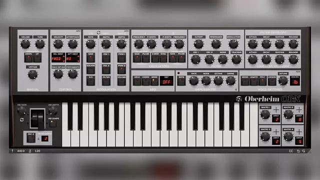 GForce Oberheim OB-X v1.0.0 [WIN]