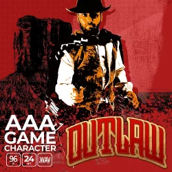 Epic Stock Media AAA Game Character Outlaw WAV