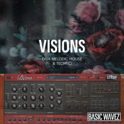 Basic Wavez Visions Vol.1 [Melodic House & Techno Presets for u-he Diva]