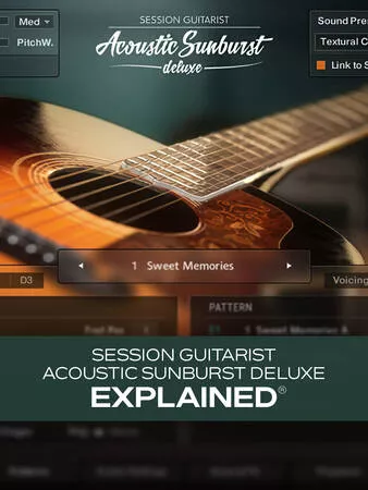 Groove3 Session Guitarist - Acoustic Sunburst Deluxe Explained TUTORIAL