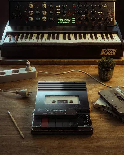 Synth Blade MEMORY LoFi Electronica Presets for Serum [WAV FXP]