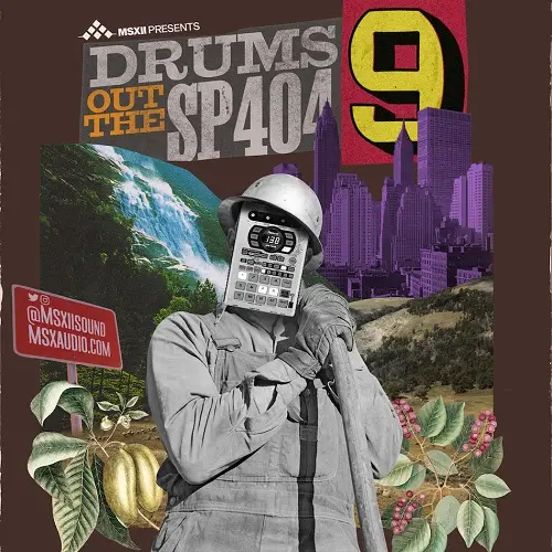 MSXII Sound Design Drums Out The SP404 Vol.9 WAV